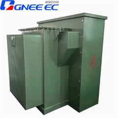 Auf Pad montierter Transformator